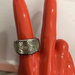 Emporio Armani Woman’s Modern Ring New in Box Sz 7